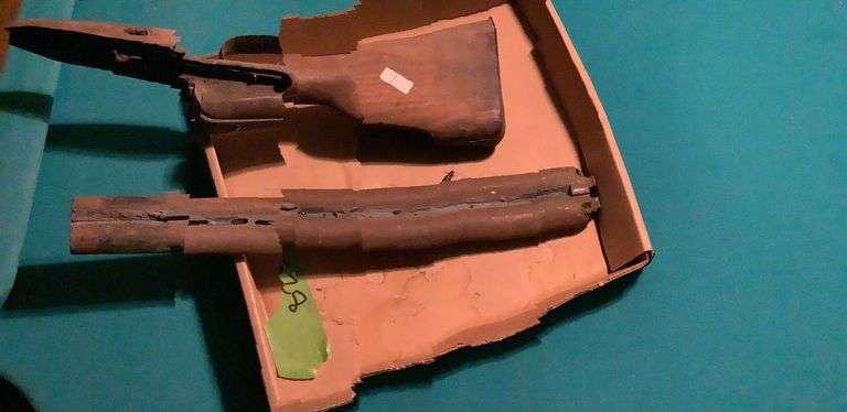 Firearm Parts Lot - Stock and Barrel image