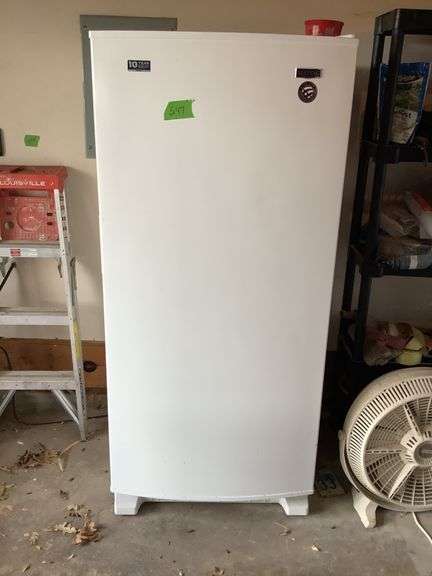 Maytag Freezer (30x27x67) & Contents image