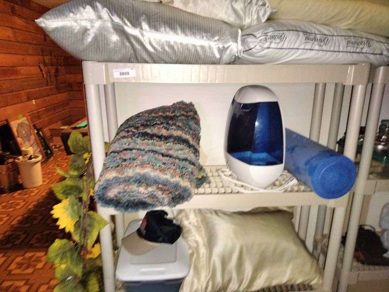 Assorted Household Items: Pillows, Humidifier, and More image
