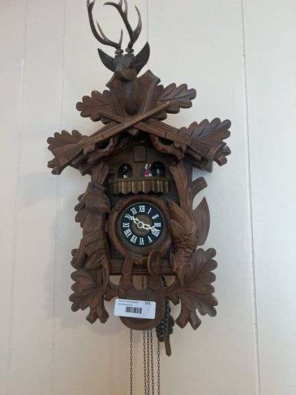 Cuckoo clock, works image