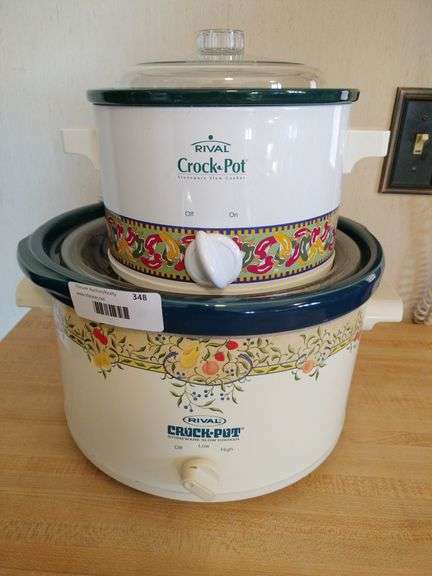 6 Qt. Rival Crockpot & 2 Qt. Rival Crockpot image