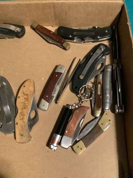 Collection of Pocket Knives and Blades image