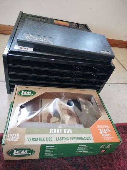 Excalibur Food Dehydrator and Jerky Gun image
