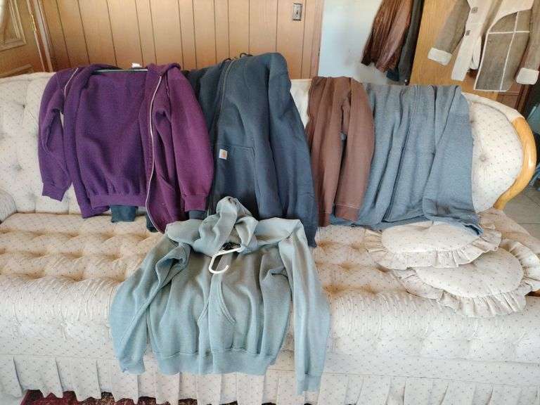 Zip up sweatshirts, Sizes L, XL, 3XL image