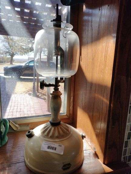 Coleman Instant Lighting White Oil Lamp (Could be 1947 model) image
