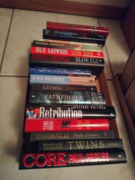 Hard Back Books (Julie Garwood, Jodi Picoult, Tami Hoag, Michael Connelly, more) image