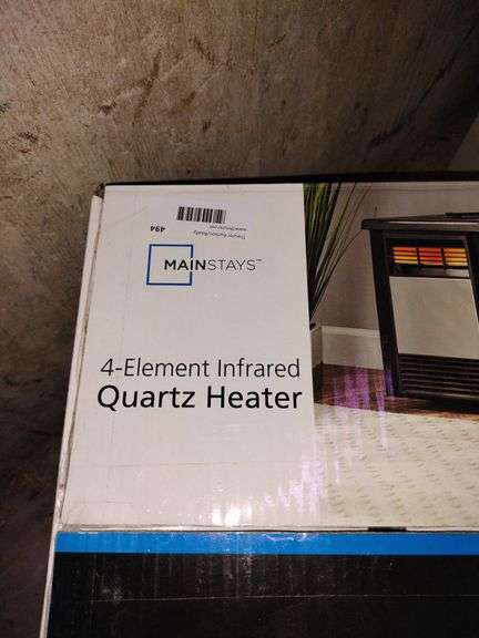 Mainstays 4-Element Infrared Quartz Heater image