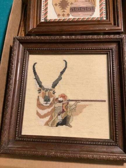 Framed Cross Stitch Artwork Collection image