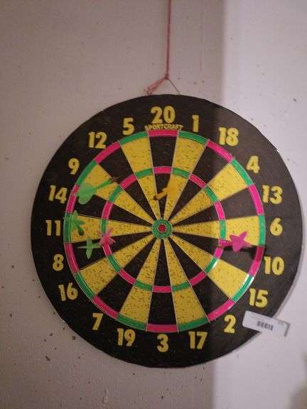 Dart Board & Darts image