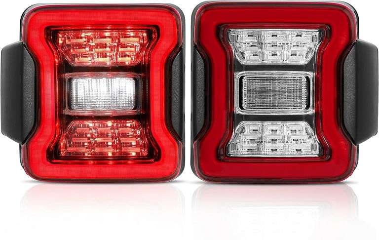 Tail Light Assembly Fit for 2018-2023 Jeep Wrangler JL OE Style Driver Side and Passenger Side