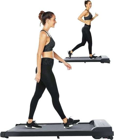 Akluer Walking Treadmill Desk, 2 in 1 Desk Treadmill (265 Lb Capacity)