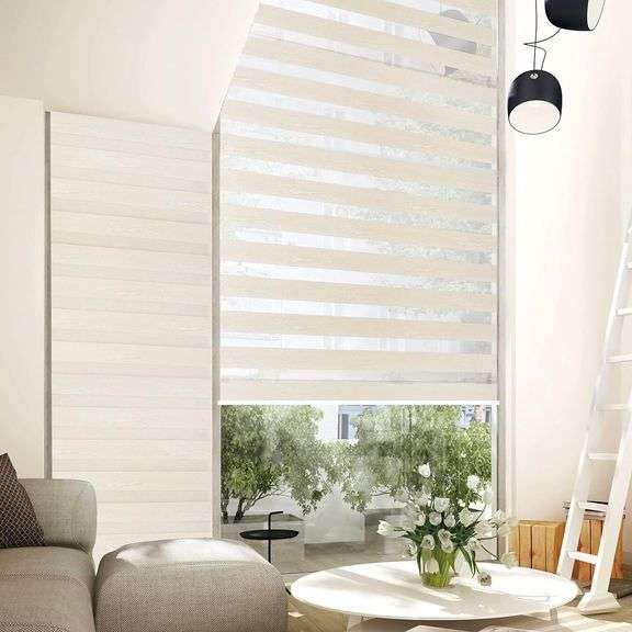 Motorized Roller Blind With Remote Control