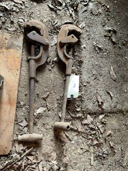 Pair of Large Pipe Cutters image