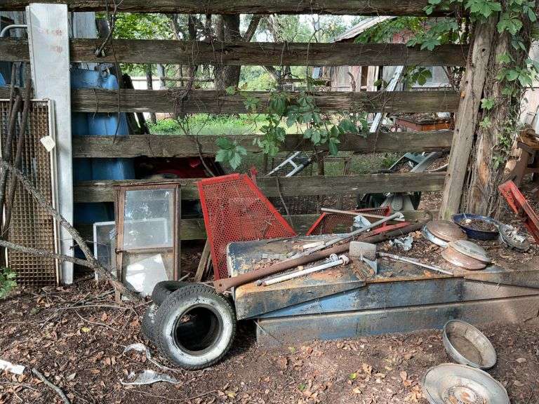 Assorted Salvage Materials and Tools (North and West of Milk Barn) image