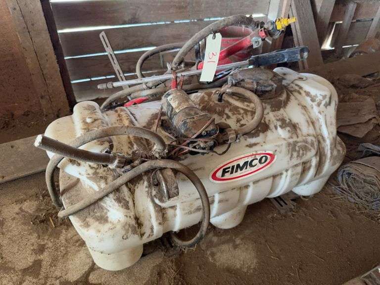 FIMCO 25-Gallon Tank Sprayer with High-Flo Pump, condition unknown image