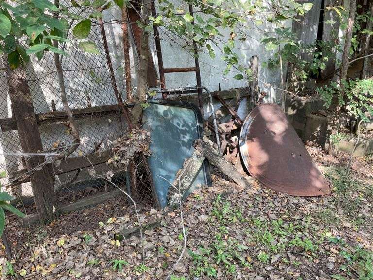 Salvaged Metal and Wood Assortment image
