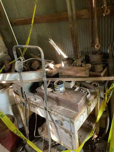 Mixed Lot of Farm Equipment and Tools image