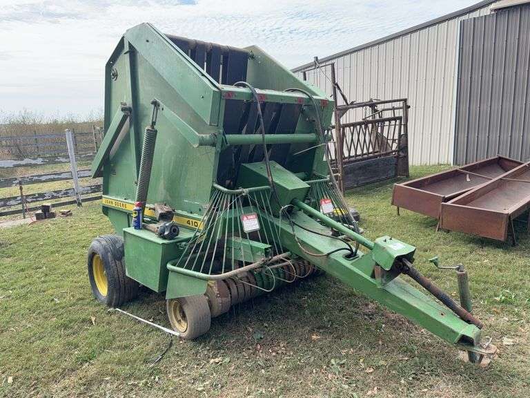 John Deere 410 Round Baler, bale counter doesn't work, Ser #395150 image