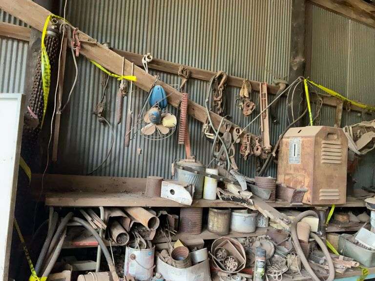 Workshop Assortment of Tools, Parts, and Supplies image