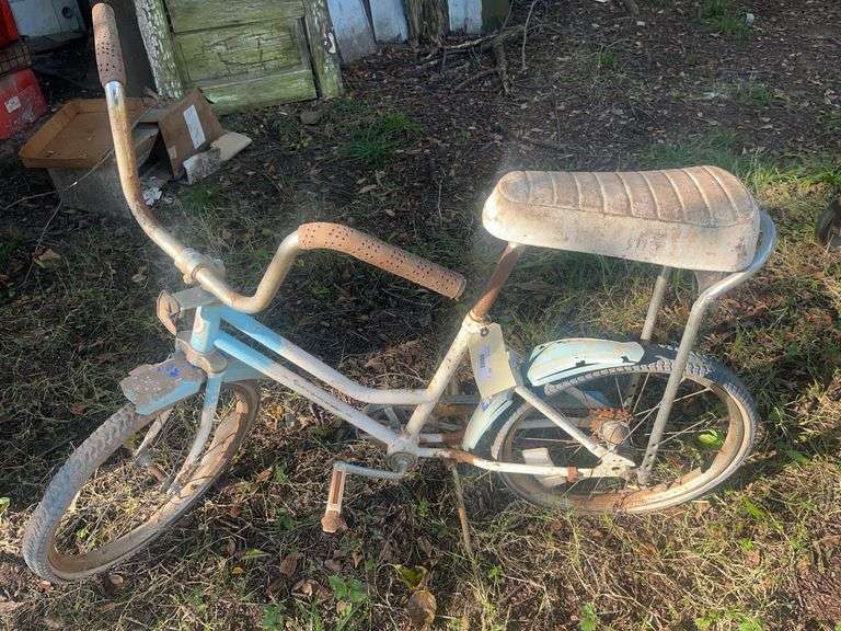 Vintage Flying-O Basco Blue Bonnet Bicycle image