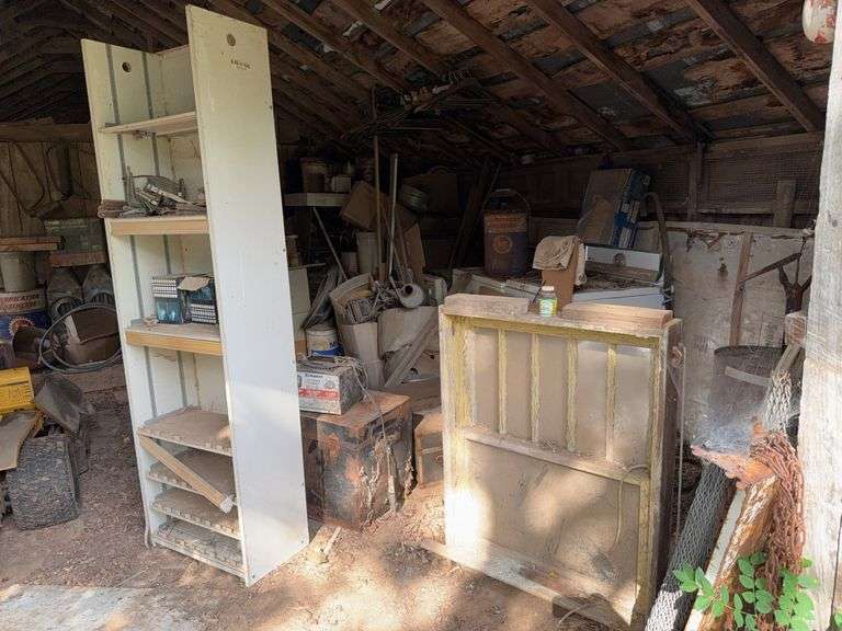 ENTIRE ROOM! LARGE ASSORTMENT! Air Compressor, Windows, Charger, and More Assorted Tools and Items (East Room) image