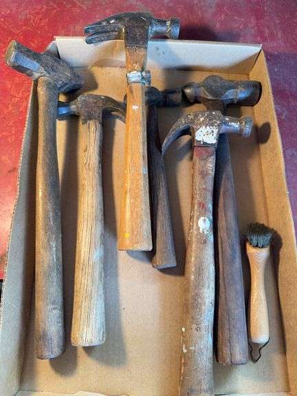 Assorted Hammer Lot - Claw, Ball Peen, and Other Hammer Styles image
