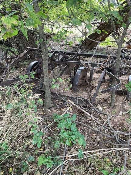 Assorted Farm Equipment Salvage Pieces image