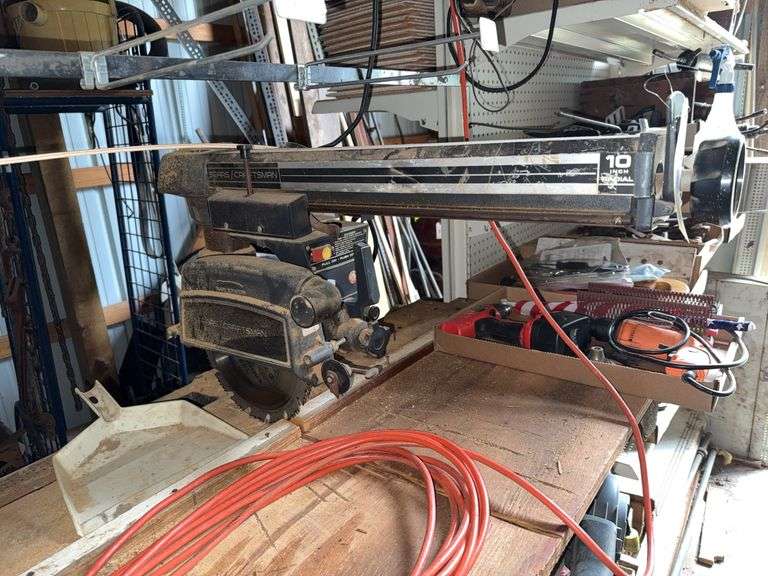 Craftsman 10-Inch Radial Arm Saw image