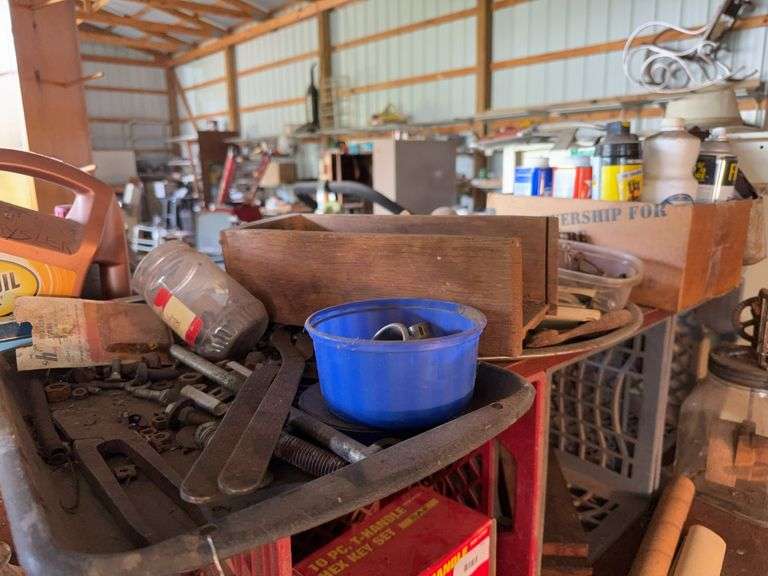 Mixed Lot of Hardware, Tools, and Supplies image