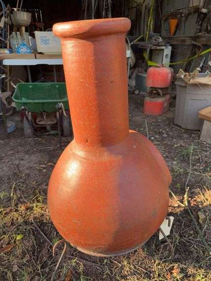 Earthenware Chiminea Fireplace image