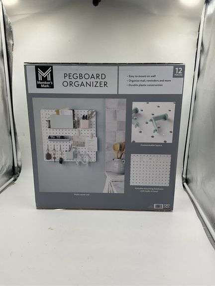 Member's Mark Pegboard Organizer, 12-Piece Set image