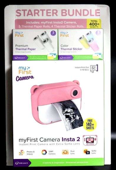 MyFirst Insta2 Camera Starter Bundle, Pink (FC2401 image