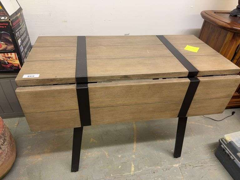 Drop Leaf Table & 4 Chairs image