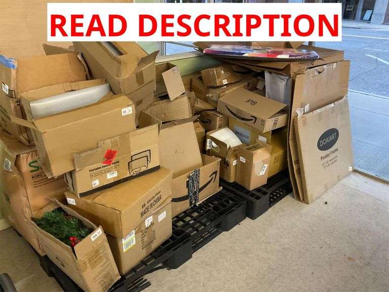 MYSTERY Pallet of Used, Returned, Broken, Missing Parts image