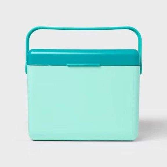 16 Cans/11qt Hard Sided Cooler - Sun Squad  Green image