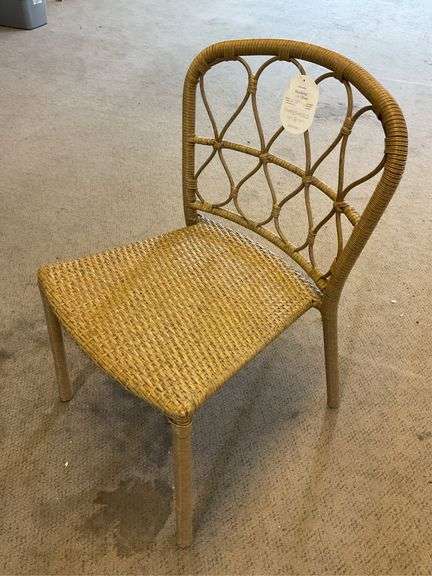 THRESHOLD stacking patio chair image