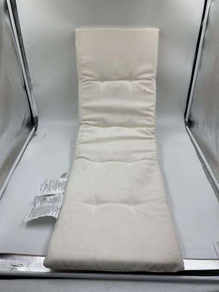 Long white traditional cushion image