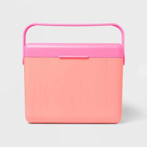 16 Cans/11qt Hard Sided Cooler - Sun Squad  Pink: image
