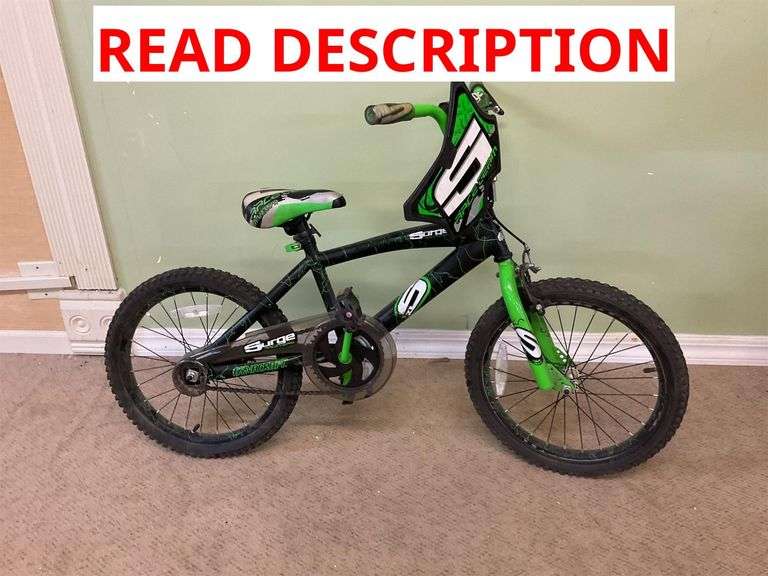 SURGE race team boys bike image