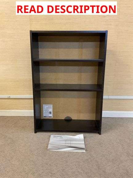 Room essentials, three shelf bookcase image