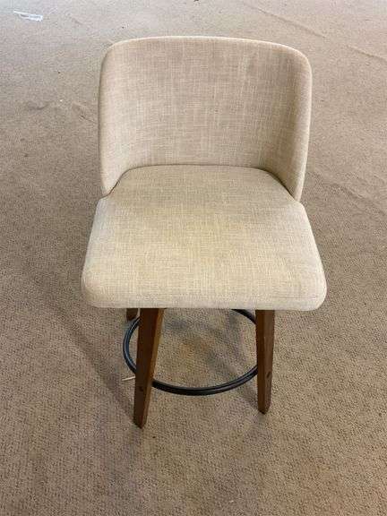 Fabric high, spinning chair image