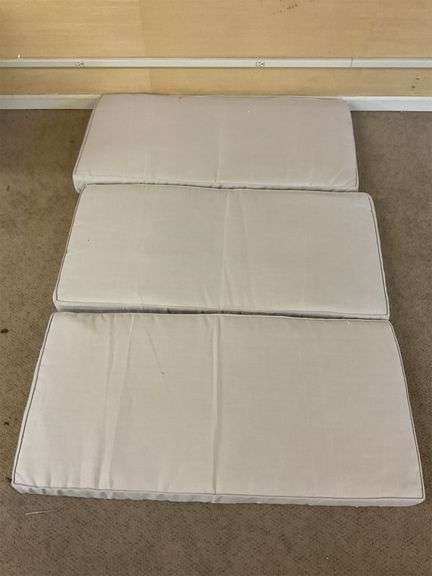 (3) beige long cushions image