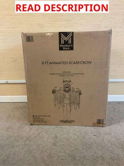 Members Mark, 8 foot animated scarecrow image