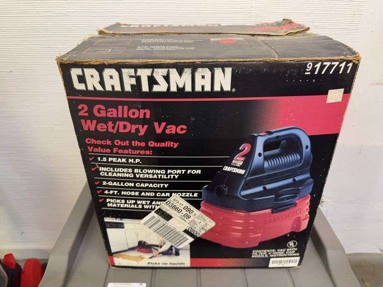 Craftsman 2-Gallon Wet/Dry Vac image