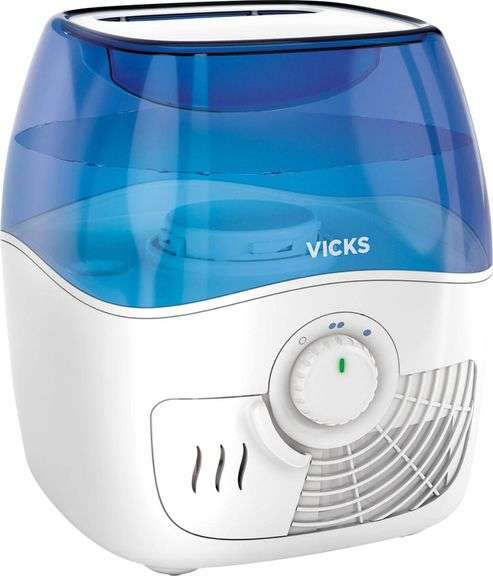 Vicks - 1.1 Gal. Cool Mist Humidifier - White image