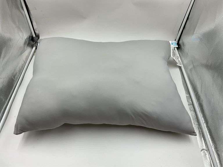 Gray 20  x 28  soft pillow image