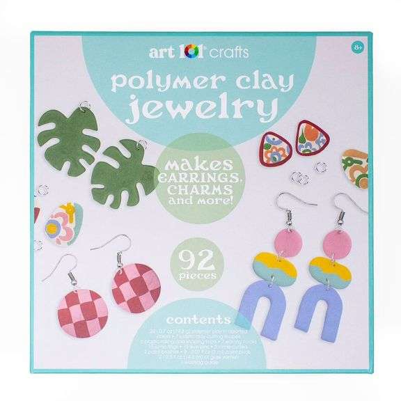 Art 101  Crafts Polymer Clay Jewelry Kit image