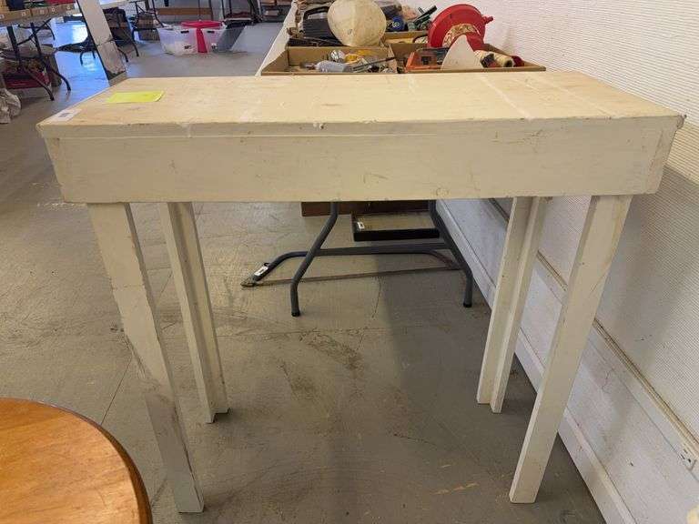 Painted Wood Table image