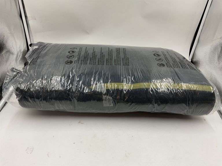 Giantex trampoline safety net 10/12/14/15/16 feet weather resistant replacement enclosure net for round frame with double headed zippers protection, buckles and enhanced hooks pulls not included image