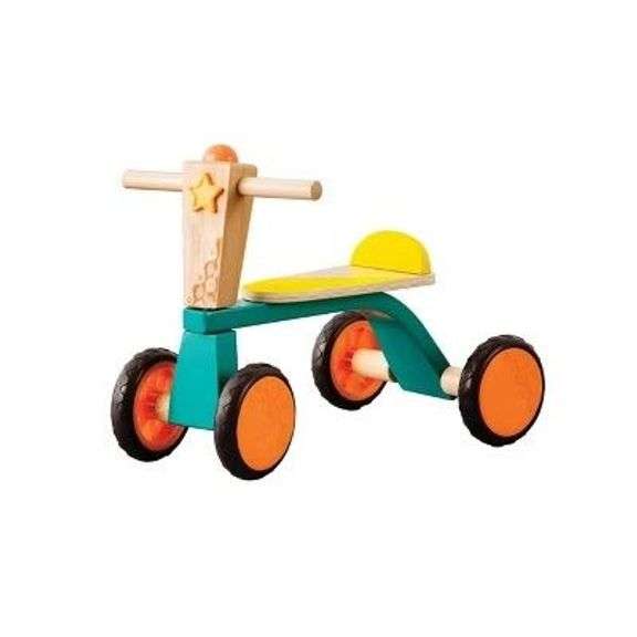 B. toys Wooden Toddler Bike Smooth Rider image